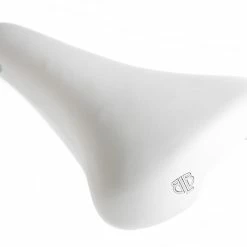 BLB Brick Lane Bikes Uno Vintage Saddle Vegan Microfibre - Blanc -Vélos Soldes uno vintage sattel vegan microfibre weiss 179378