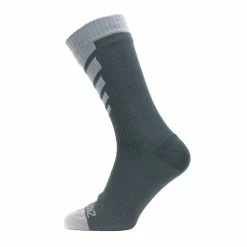 SEAL SKINZ Longueur Moyenne Imperméable Et Chaude - Gris